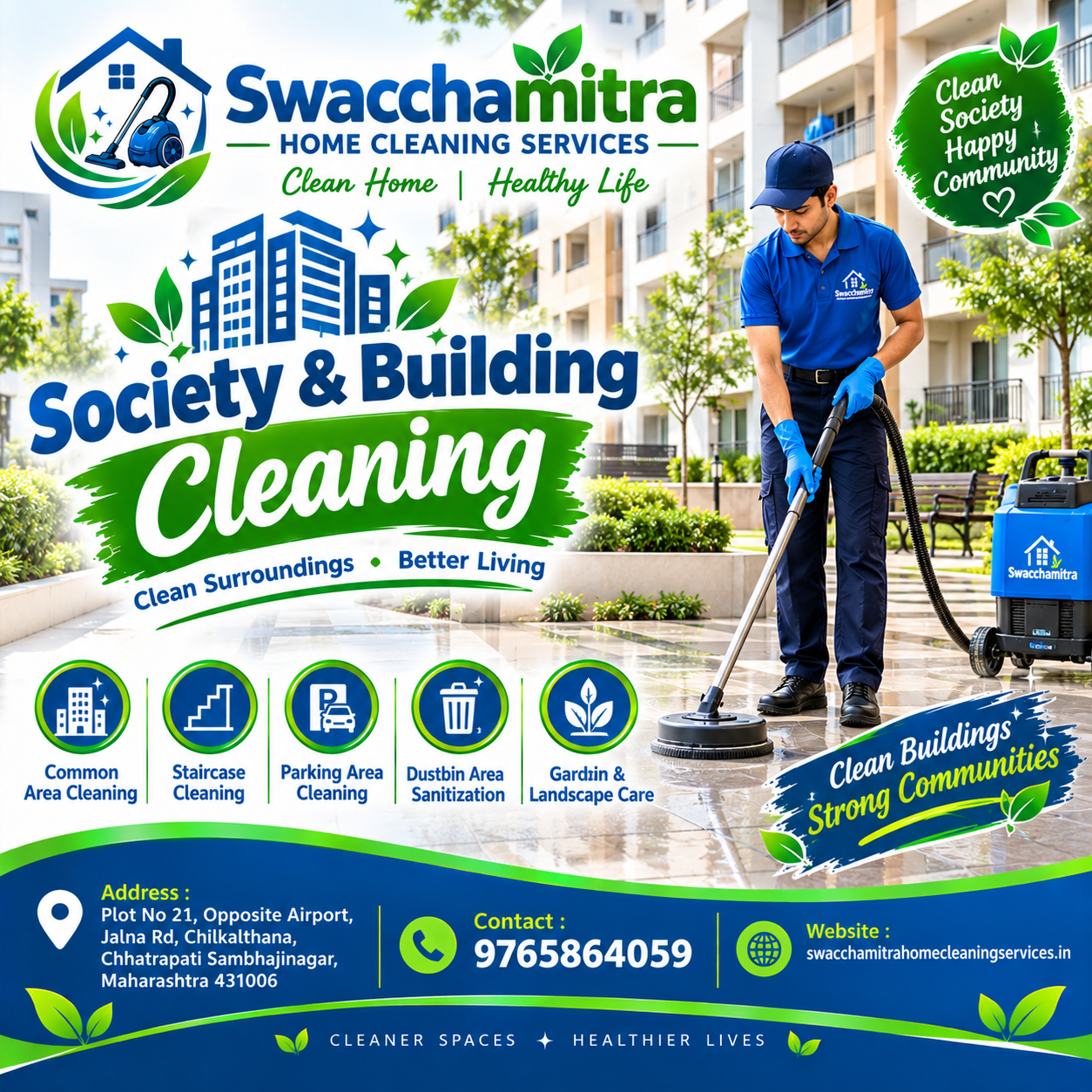 Society & Building Cleaning Services